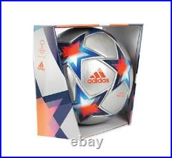 Adidas WUCL Pro Soccer Ball Training Durable Football Silver/Blue HM4183 Size 5