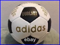 Adidas World Cup 1970 MexicoTelstar Durlast Match Soccer ball Size 5 Pele