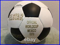 Adidas World Cup 1970 MexicoTelstar Durlast Match Soccer ball Size 5 Pele