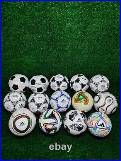 Adidas World Cup 1970 to 2022 14 Historical Balls Collection Mini Ball Size 1