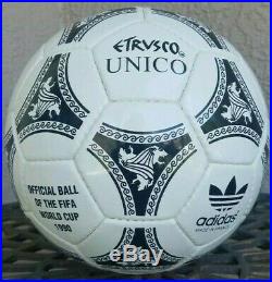 Adidas World Cup 1990 Italy Etrusco Unico Match Soccer ball Size 5