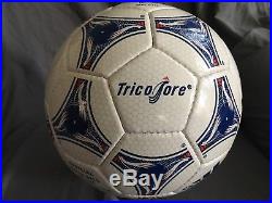 Adidas World Cup 1998 France Tricolore Match Soccer ball Size 5 Zidane