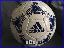 Adidas World Cup 1998 France Tricolore Match Soccer ball Size 5 Zidane