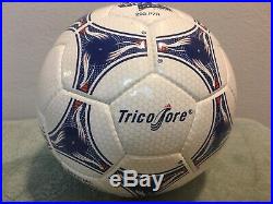Adidas World Cup 1999 France Tricolore Match Soccer ball Size 5 Brazil Ronaldo