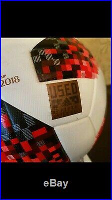 Adidas World Cup 2018 Telstar England V Colombia MATCH USED BALL