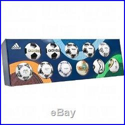 Adidas World Cup Historical Mini Ball Set Germany USA Spain R9 Maldini Jabulani