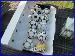Adidas World Cup Historical Mini Match Ball Designs Boxed 10 Ball Set 1970-2006