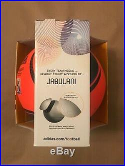 Adidas World Cup Jabulani Official Match Ball Speedcell Orange Soccer New In Box