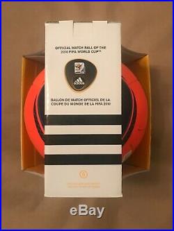 Adidas World Cup Jabulani Official Match Ball Speedcell Orange Soccer New In Box
