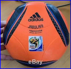 Adidas World Cup Jabulani Official Match Ball Speedcell Power Orange Soccer