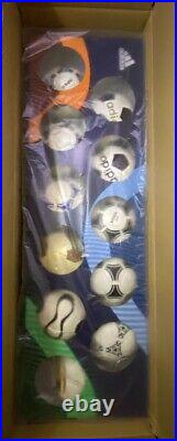Adidas World Cup Mini Ball 11 Set Historical 1970-2010 Out of Print Rare