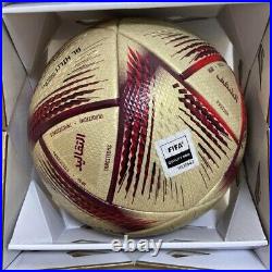 Adidas World Cup Qatar Rally Al Hilm Size 5 Official Ball FIFA QUALITY PRO