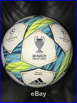 Adidas champions league soccer ball size 5 GOLDEN LINES! Finale 2012