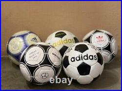 Adidas historical Fifa world cup official match ball lot of 5 ball size 5