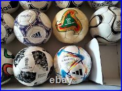 Adidas historical mini ball 14 pcs set 1970 to 2022 FIFA world cup