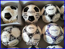 Adidas historical mini ball set 14 pcs FIFA World cup 1970 to 2022 size 1