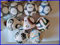 Adidas mini ball 14 pcs collector set 1970 to 2022 FIFA world cup size 1