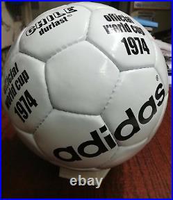 Adidas official World cup 1974 soccer ball Chile Durlast soccer ball size 5