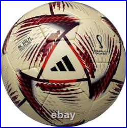 Adidas soccer ball size 5 2022 FIFA World Cup final Qatar Rally Al Hilm AF561LU