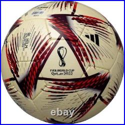 Adidas soccer ball size 5 2022 FIFA World Cup final Qatar Rally Al Hilm AF561LU