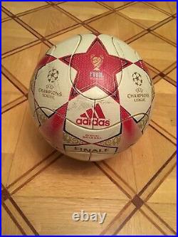 Adidas used Matchball Finale Moscow 2008 Champions League OMB. Spielball size 5