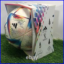 Al RIHLA FIFA WORLD CUP QATAR 2022 MATCH BALL SOCCER BALL ORIGINAL BALL SIZE 5