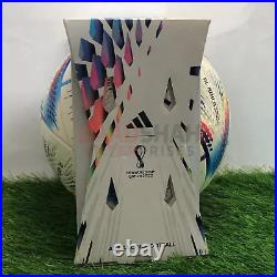 Al RIHLA FIFA WORLD CUP QATAR 2022 MATCH BALL SOCCER BALL ORIGINAL BALL SIZE 5