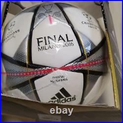 Authentic Adidas Champions League 2016 Finale Milan Official Matchball OMB Rare