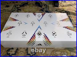 Authentic Adidas FIFA 2022 World Cup Historical Mini Soccer Ball Collectors Set