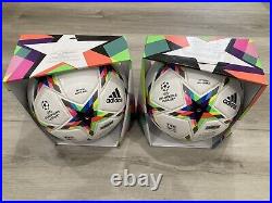 Authentic Adidas UEFA Champions League PRO Void Official Match Ball. Set of 2