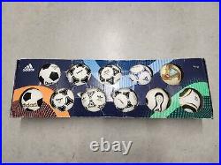 Authentic Adidas World Cup Mini Ball Set from 1970 2010