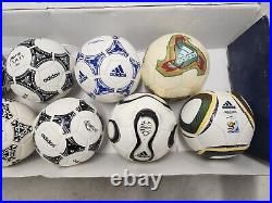 Authentic Adidas World Cup Mini Ball Set from 1970 2010