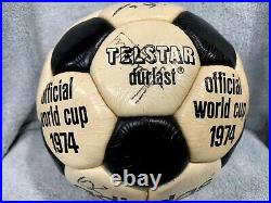 Authentic and 100% Original 1974 Adidas Telstar Durlast World Cup Ball