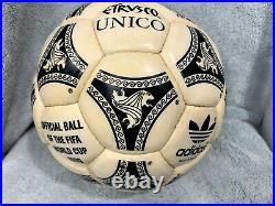 Authentic and 100% Original 1990 Adidas Etrusco Unico World Cup Ball. Spain