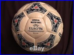 BNIB Adidas Questra Europa Euro 96 England Football Match Ball FIFA OMB Boxed