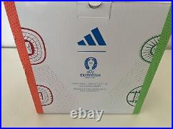 Boxed Adidas Euro 2024 Fussballliebe Replica Size 5 Match Soccer Ball Rare