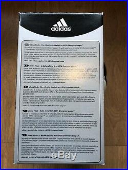 Boxed Adidas Finale 2 Black Star Champions League Match Ball OMB Fifa Approved