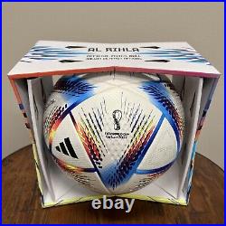 Brand New Adidas Al Rihla Pro Official Match Ball World Cup 2022 size 5 H57783