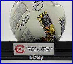 Chicago Fire FC MLS Official Soccer Ball 2022 Season Xherdan Shaqiri Signature