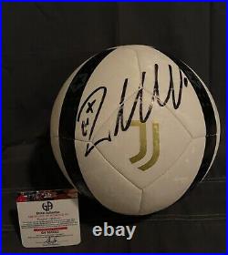 Christiano RONALDO CR7 Autographed Juventus FC Signed ADIDAS Soccer Ball COA