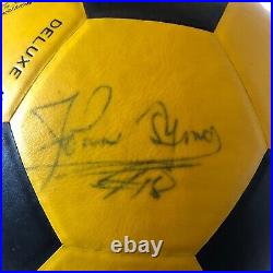 Circa 1981 Vintage NASL Chicago Sting Spalding Soccer Ball Signed by 5 Players