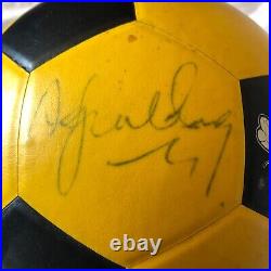 Circa 1981 Vintage NASL Chicago Sting Spalding Soccer Ball Signed by 5 Players