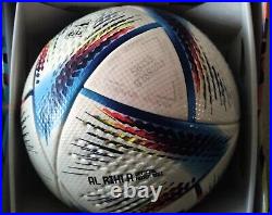 FIFA World Cup 2022 Al Rihla Adidas BRAND NEW Official Match Ball in BOX Size 5