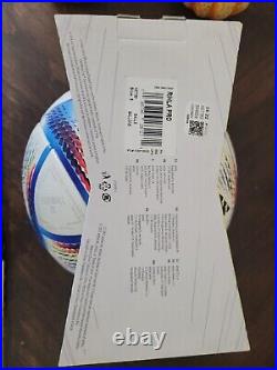 FIFA World Cup 2022 Al Rihla Adidas Official Match Ball H57783 Soccer