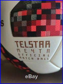 FRANCE VS CROATIA FINAL Adidas Telstar 18 Mechta KO World Cup OFFICIAL MATCHBALL