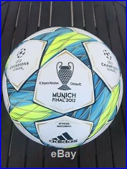 Finale Munich 2012 Official Match Ball Adidas Champions League 12 Chelsea Bayern