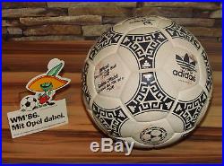 Fussball Weltmeisterschaft Mexico 1986 Adidas Azteca world cup matchball