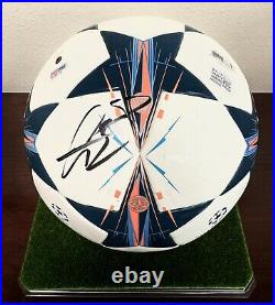 Gareth Bale Signed Adidas 2014 UEFA Champions League Final Soccer Ball PSA