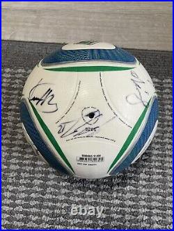 Jabulani MLS 2010-2011 Official Matchball Signed By New England Revolution 2010