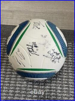 Jabulani MLS 2010-2011 Official Matchball Signed By New England Revolution 2010